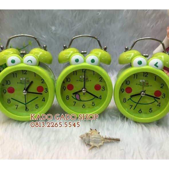 HCEZ JAM WEKER - BEKER MODEL KEROPI - JAM ALARM - JAM MEJA - BONUS BATERAI 0TNT
