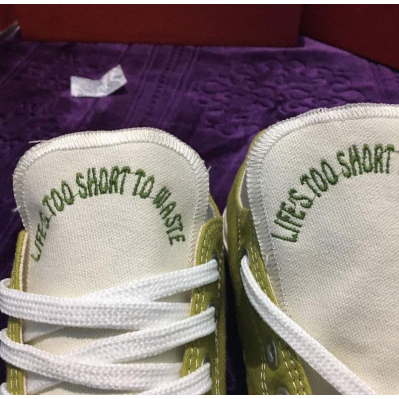 SEPATU CONV3RSEE 70s RENEW MOSS GREEN WHITE