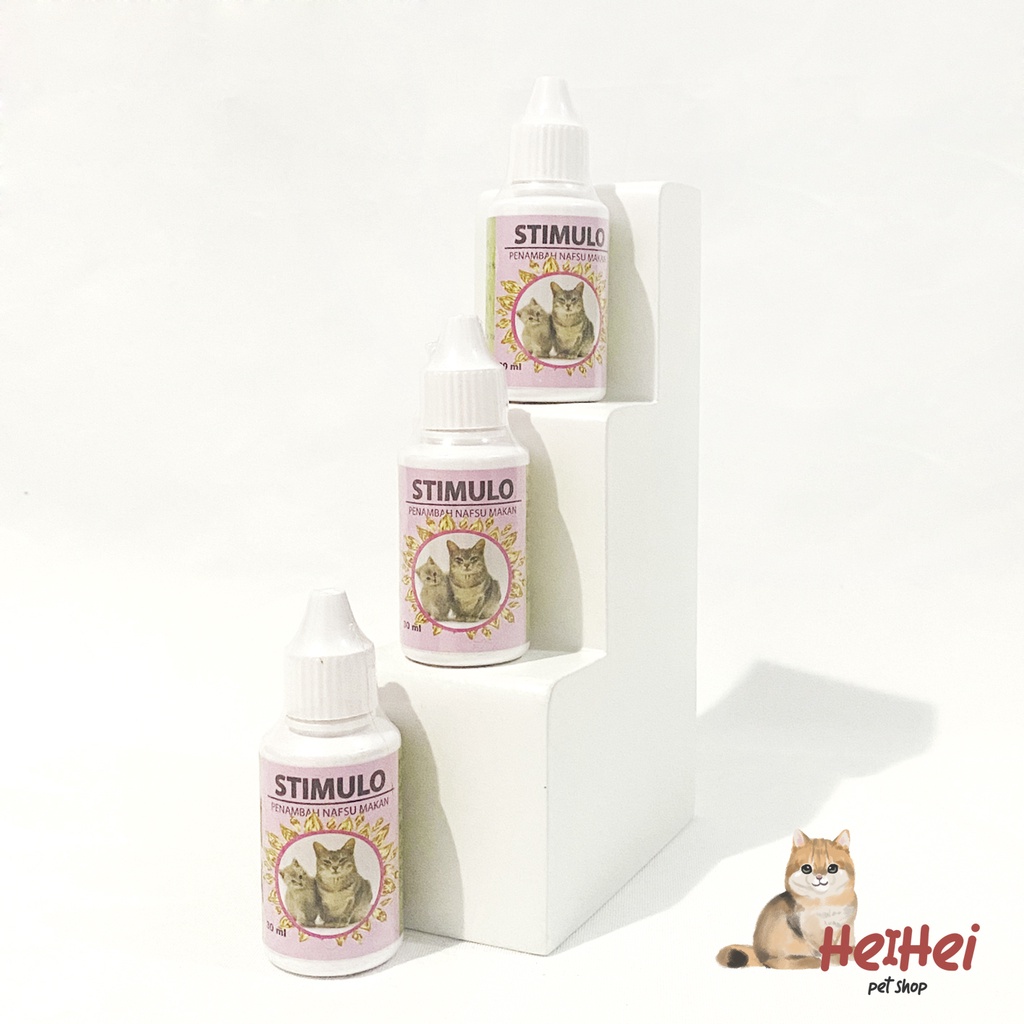 Stimulo Drop 30 ml - Obat Penambah Nafsu Makan Kucing dan Obat Daya Tahan Tubuh