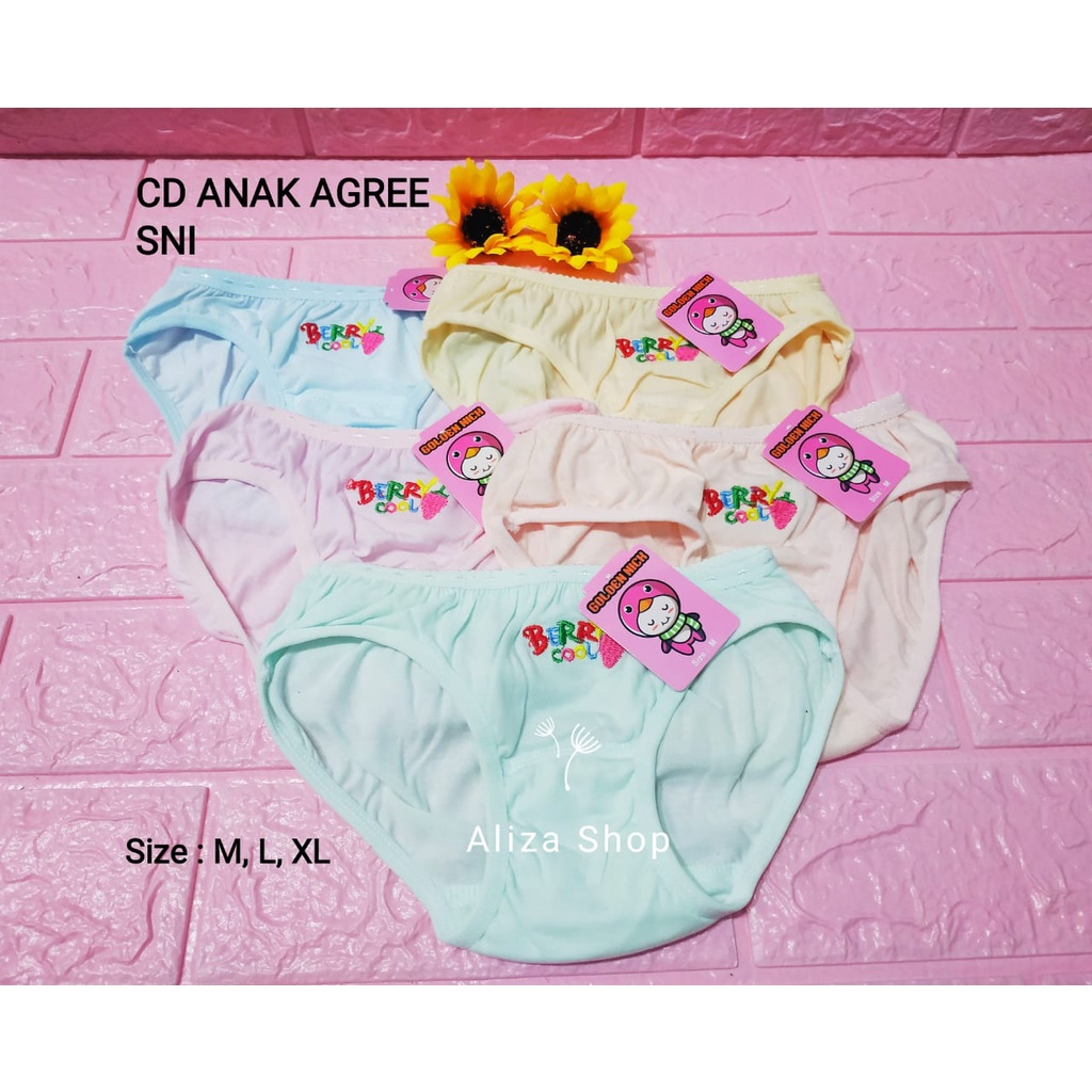 CD Anak Perempuan Golden Nick 1188 SNI Size M- XL