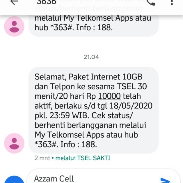 10gb 10rb Telkomsel