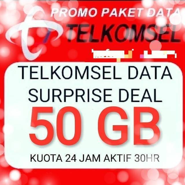 ♥️ 50GB Kuota Telkomsel Murah, jasa pendaftaran paket society / komunitas.