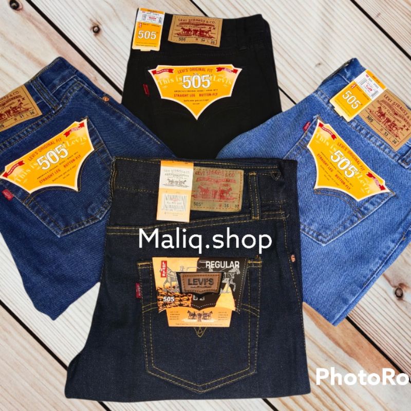 Bisa CELANA JEANS lvs PRIA Standar //DENIM PREMIUM//PAKAIAN PRIA//