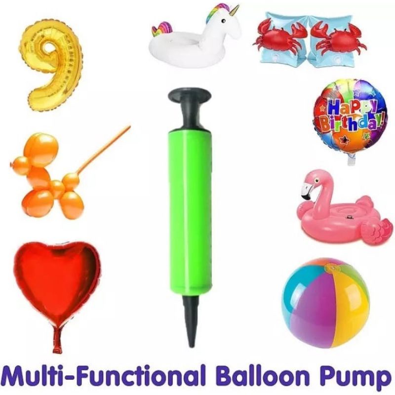 Pompa Pelampung  Tangan Manual / Pompa Balon Bola Manual Hand Pump Portable