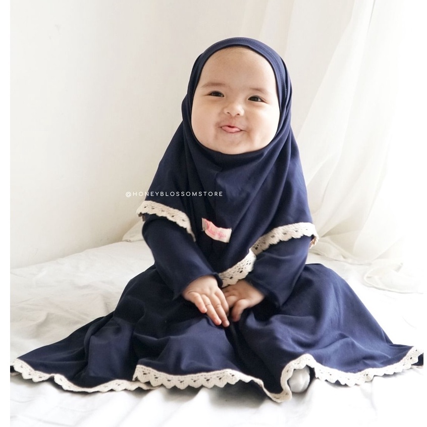 Baju Gamis Anak Perempuan Gamis Bayi Umur 1 2 3 4 Tahun Daily Lace Series / Gamis Bayi Perempuan Cantik