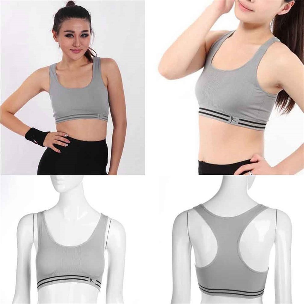 Seamless Sport Bra Running Gym untuk Wanita Rompi Olahraga bh 6605