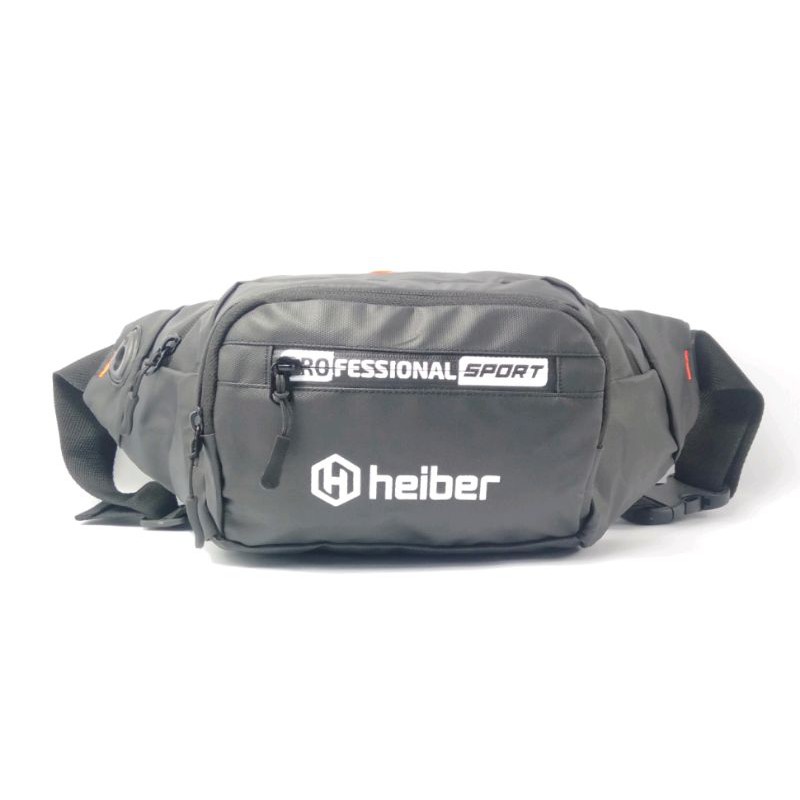 Waistbag Waterproof HEIBER Simpel | Tas Selempang Pria Dan Wanita (Anti Air)