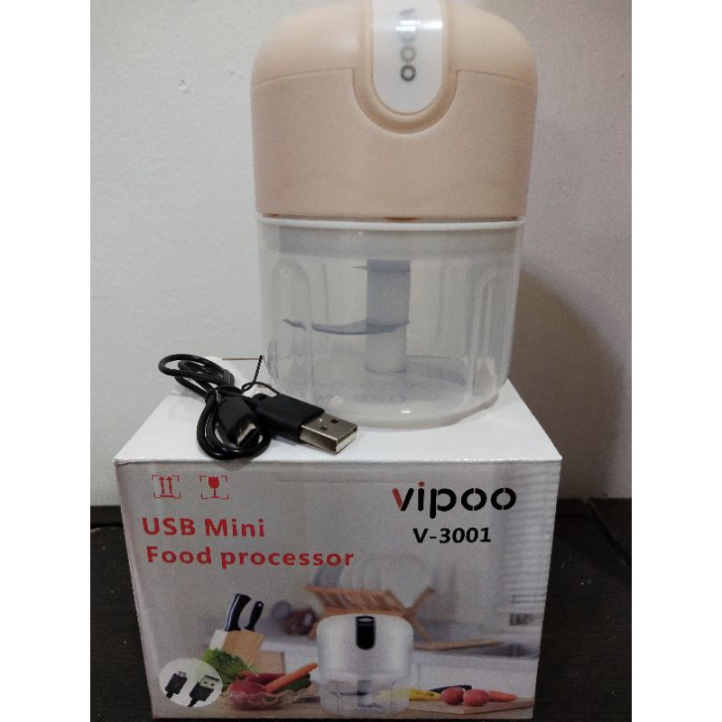 USB Mini Food Processor Vipoo 3001