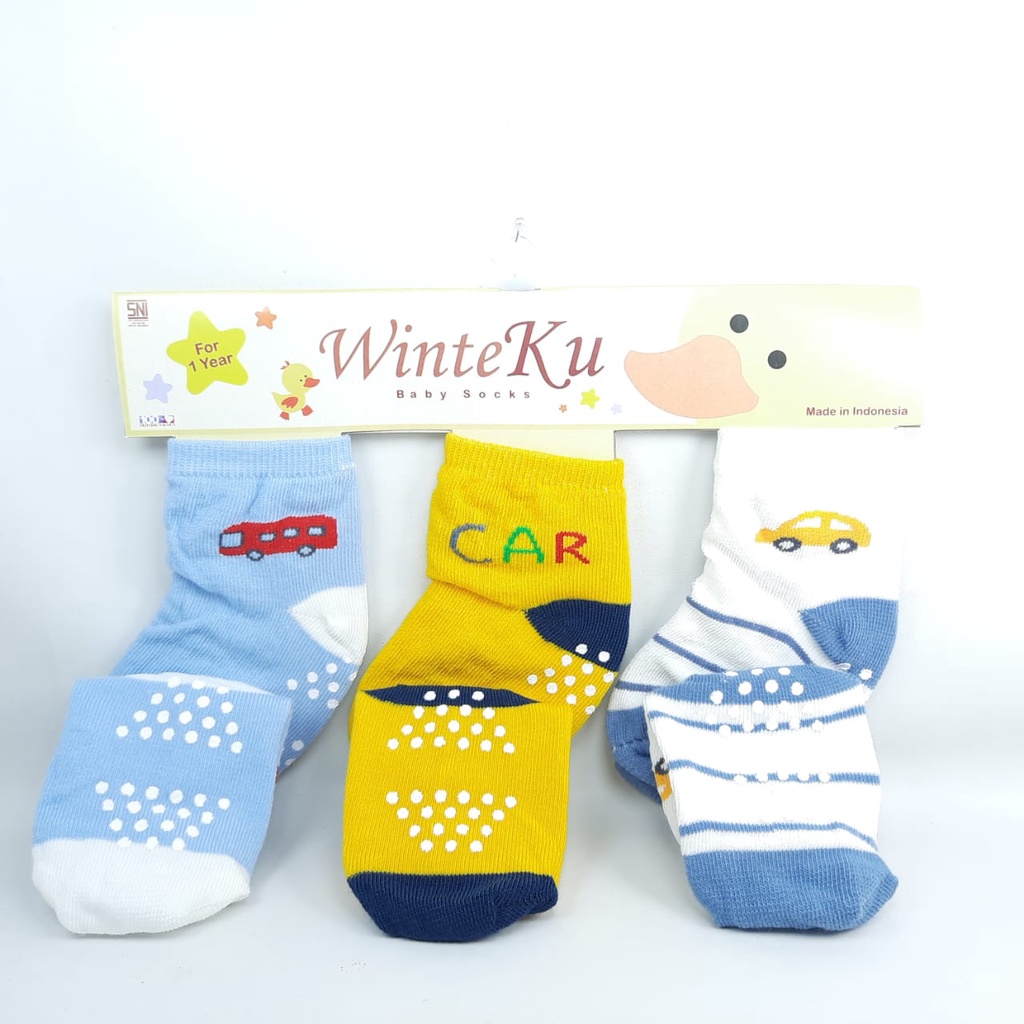 WINTEKU baby sock prewalker winteku animals- 1tahun-2tahun