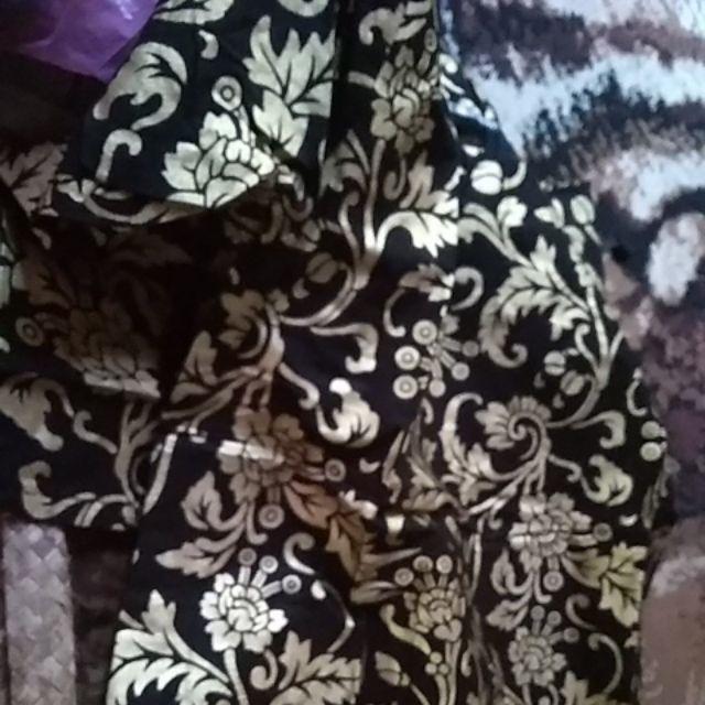 Batik Tunik Shibori Kualitas Terbaru  / Hrb026 Berbagi Warna / Biru Putih /  Original.