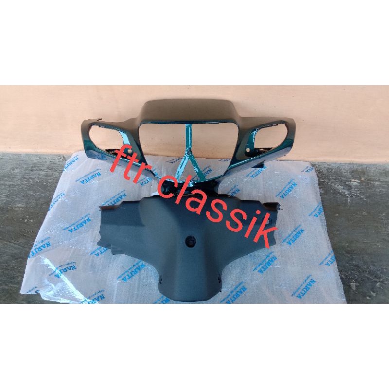 Batok kepala depan Belakang Vega R lama old  Hijau botol