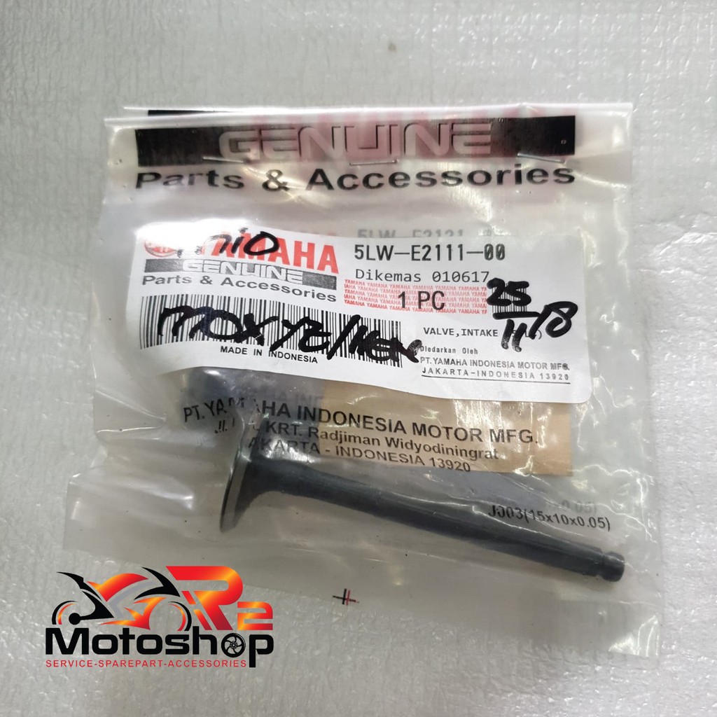 PAYUNG KLEP SET IN EX MIO ORI YGP 5LW-E2111-00 & 5LW-E2121-00