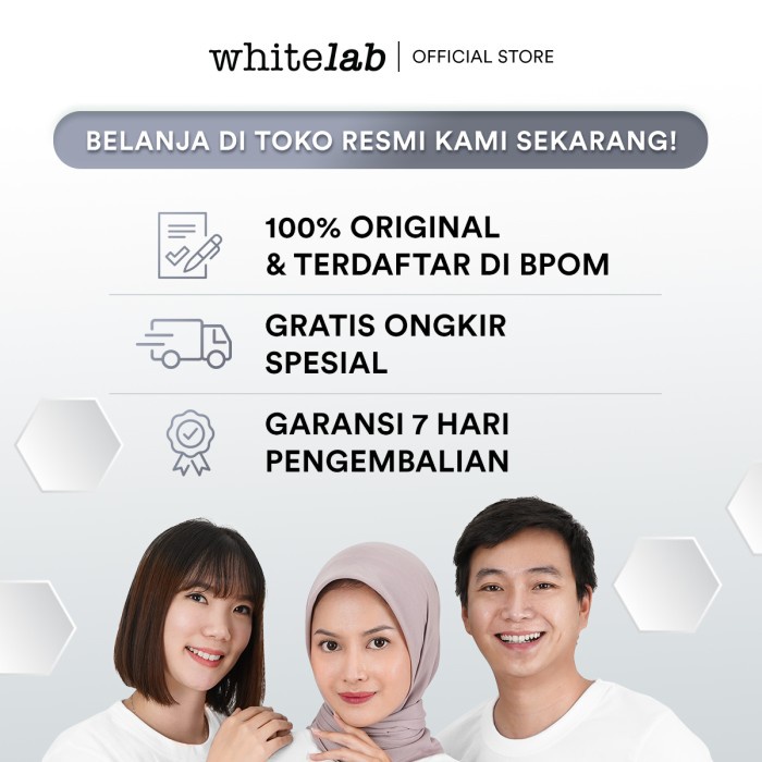 Whitelab Acne Soap - Sabun Wajah Dan Badan Untuk Kulit Berjerawat BPOM Original