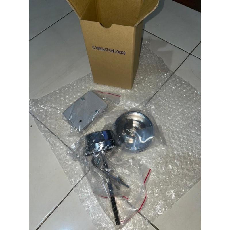 Kunci Kombinasi 3 Roda Made In Taiwan/ Kunci Kombinasi Brankas