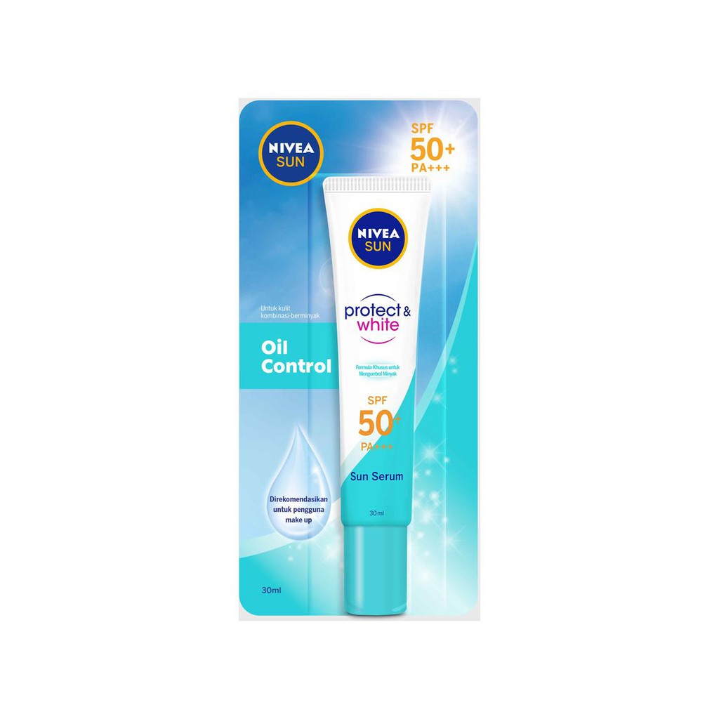 NIVEA WHITE AND PROTECT SUN SERUM SPF 50 OIL CONTROL 30 ml