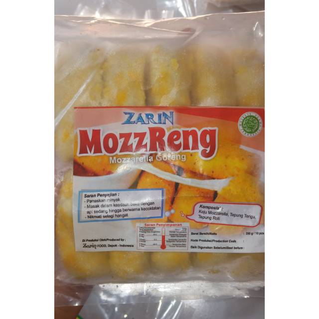 

Mozzarella goreng isi 10