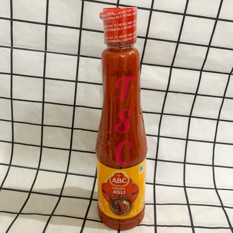 

ABC Sambal Asli 600ml / Sambal ABC / Digiling Ala Tradisional / Sambal Indonesia