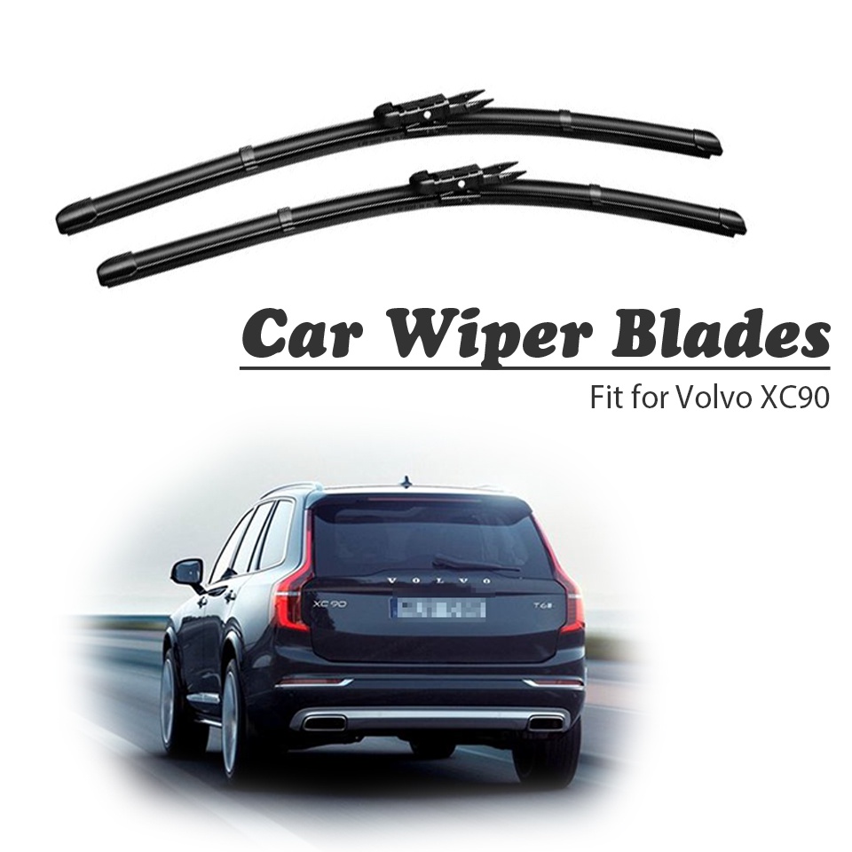 1 Set Karet Wiper Kaca Depan Mobil Untuk Volvo XC90 2014 2013 2012 2011-2002