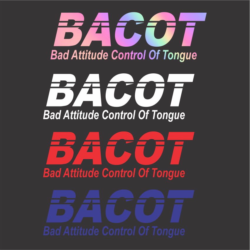 CUTTING STICKER TULISAN BACOT STIKER BACOT