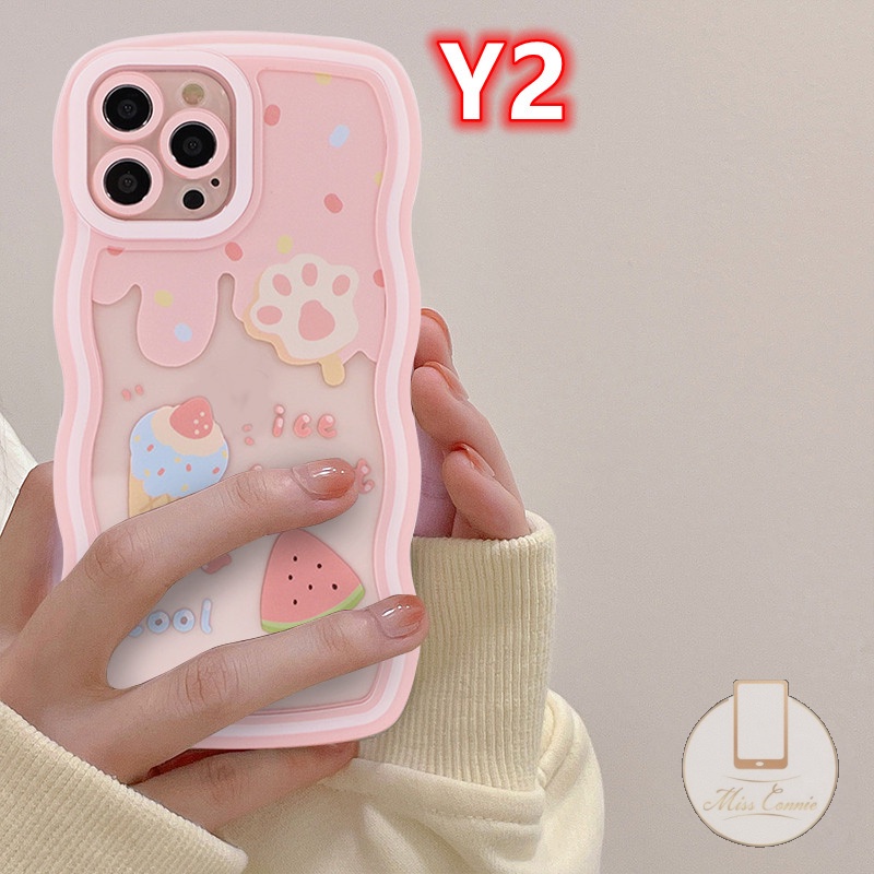 Soft Case TPU Motif Kartun Beruang Strawberry Untuk IPhone 7 8 Plus XR 11 12 13 Pro MAX 14 Plus 6 6s Plus 14 Pro MAX X XS MAX SE 2020