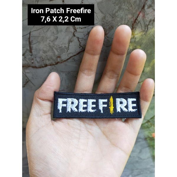 ( Praktis Tinggal Setrika ) Iron Patch Bordir Premium Free Fire Emblem Bordir Murah Hiasan Baju Tamb