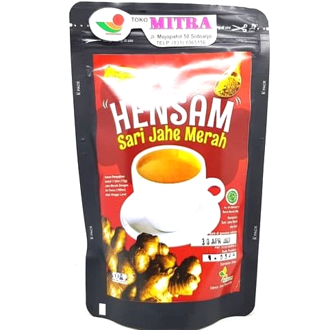 

HENSAM SARI JAHE MERAH 200gr | MINUMAN HERBAL SERBUK INSTAN JAMU