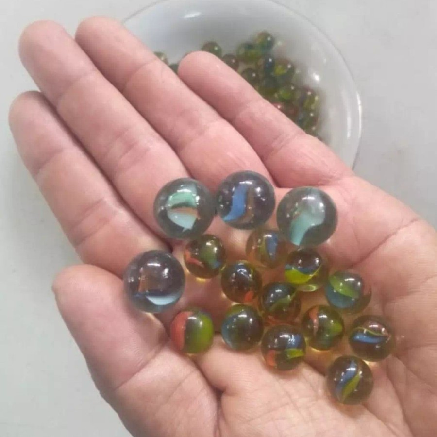 Kelereng Gundu Fidget Toy Pop It Pop Its Mainan Anak Marbles-3