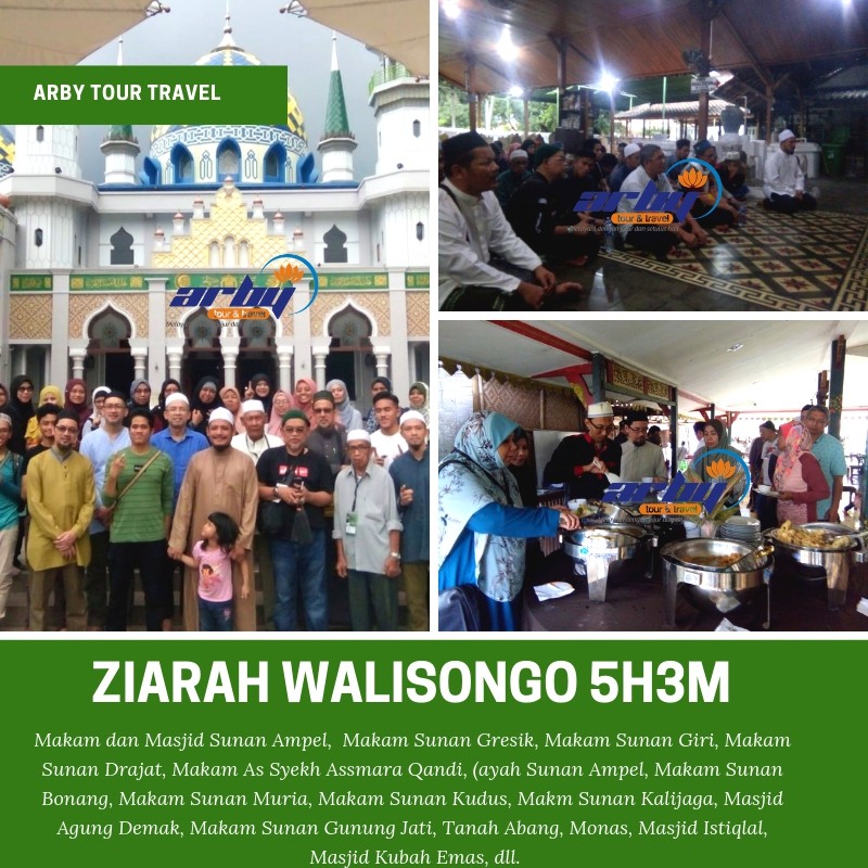 Wisata Religi Ziarah Walisongo 5 Hari 3 Malam Dari Surabaya Shopee Indonesia