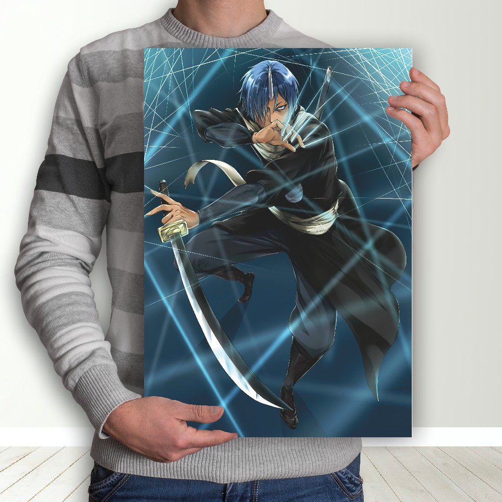 Poster Tensei Shitara Slime Datta Ken Tensura Size A3+ Anime Rimuru Shion Milim Benimaru Shuna-10 Souei