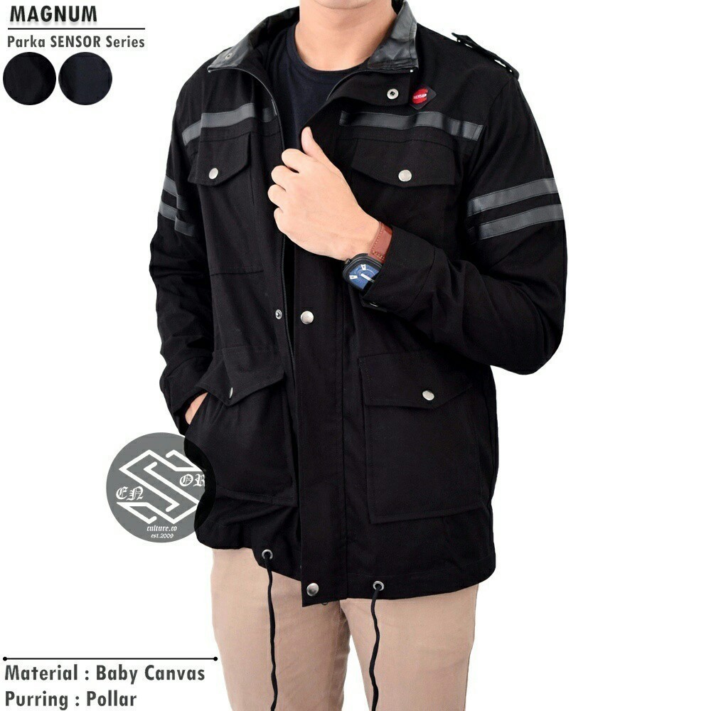 [BAYAR DI TEMPAT/COD] Jaket Parka Pria LIST / Jaket Parka Magnum Series