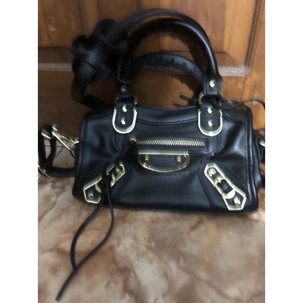 Preloved tas balenciaga mini city classic authentic