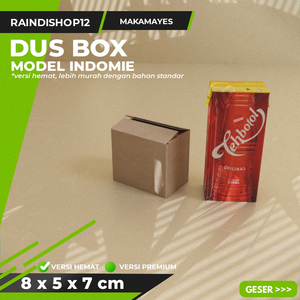 

BOX 8 X 5 X 7 CM KARDUS KOTAK KEMASAN PACKAGING KADO POLOS