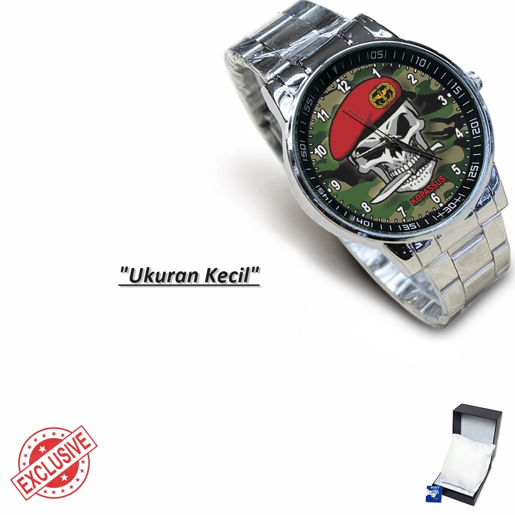 Jam Tangan Rantai Couple KOPASSUS -03 (Special)