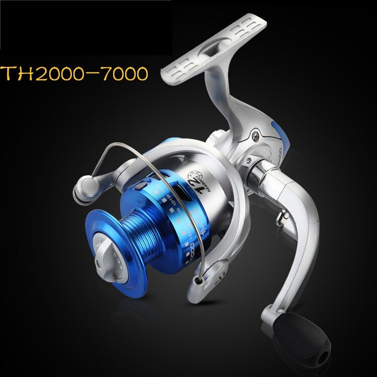 Haichao TBS3000 Reel Pancing Spinning Fishing Reel 12 Ball Bearing - Silver Blue