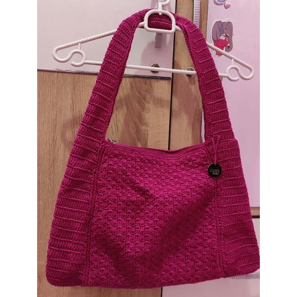 Dowa Crochet Bag "Arum" Pink