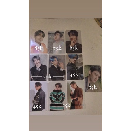 pc victon seungwoo sejun seungsik photocard