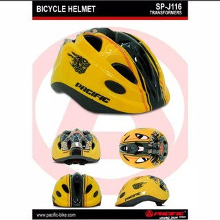  HELM  SEPEDA  ANAK PACIFIC MOTIF KARTUN Shopee Indonesia