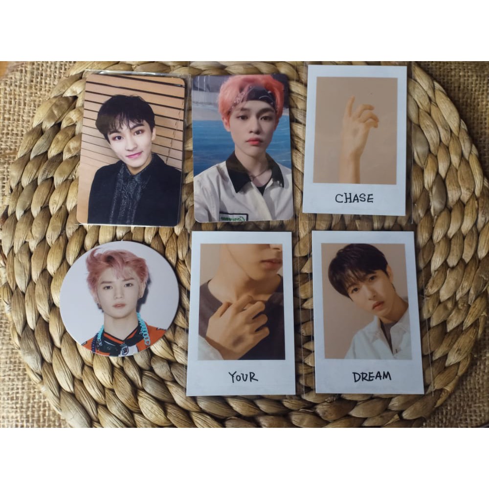 [OFFICIAL] BUNDLE 4 - PHOTOCARD MARK CHENLE TAEYONG NCT PC (IRREGULAR WE BOOM POLA SG 20 PUNCH 1ST)