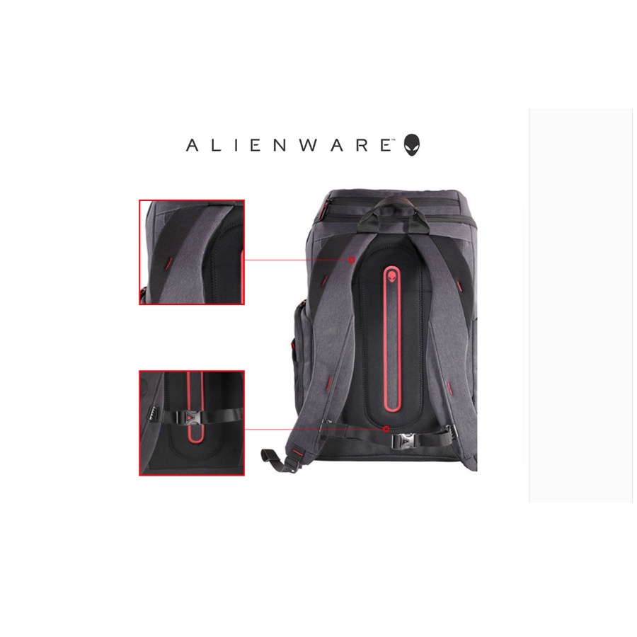 Backpack Tas Game Dell Alienware Orion Elite Edition 17 Inch Original