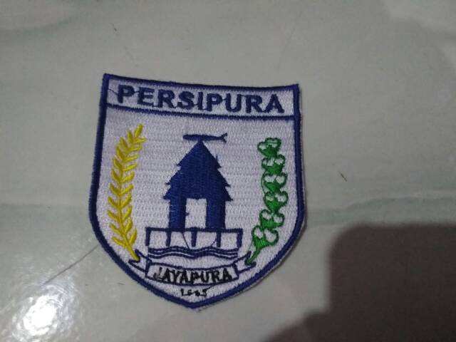 Emblem patch bordir persipura jayapura