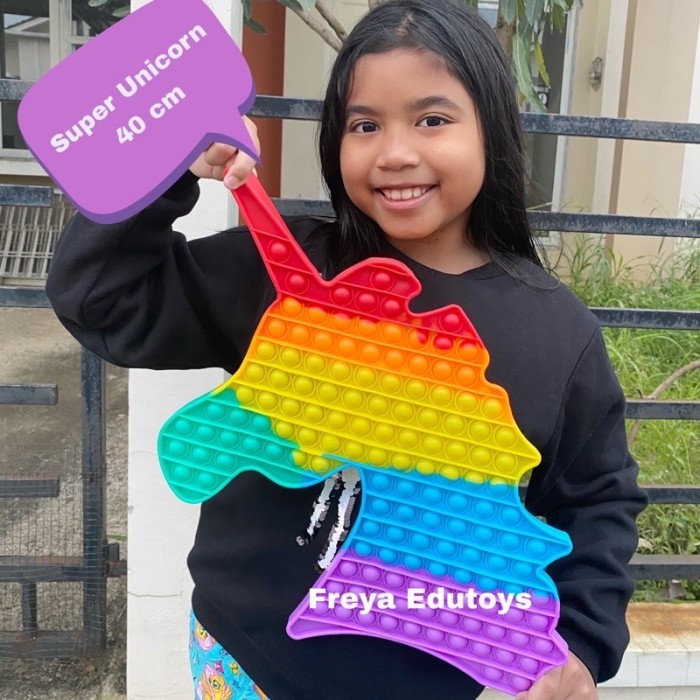 Mainan Pop It Murah Jumbo Pop Its Popit - Super Unic 40cm