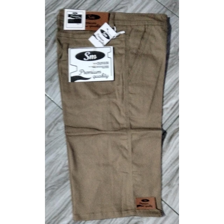 Celana Pendek Chinos Pria Slim Fit Melar  Premium Quality