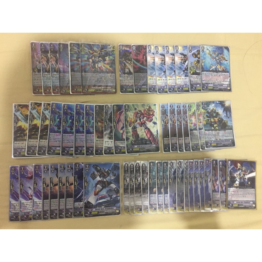 Jual deck Cardfight Vanguard G Dimension Police