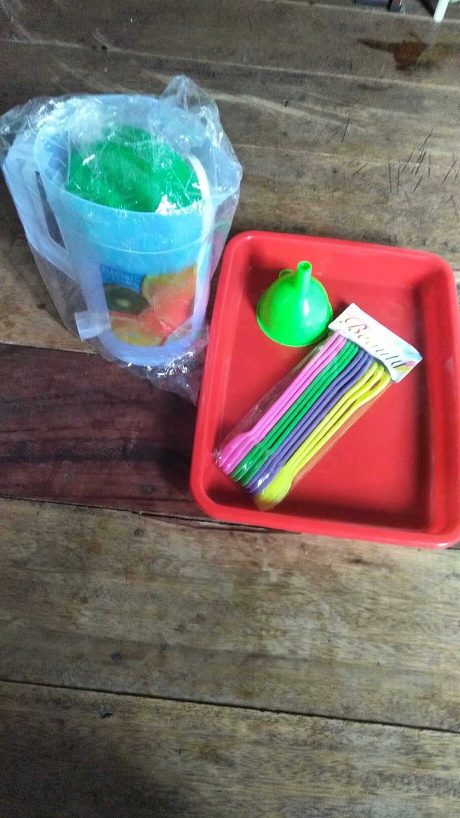 Baki Nampan Plastik Kecil  Segi Persegi  Tinggi - Tray Plastic Nampan Semai Komet Star No 3  150gr