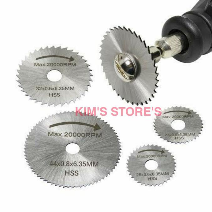 Ready Oke] Mata Gergaji Besi Bor Mini / Hss Sawblade Mini Set