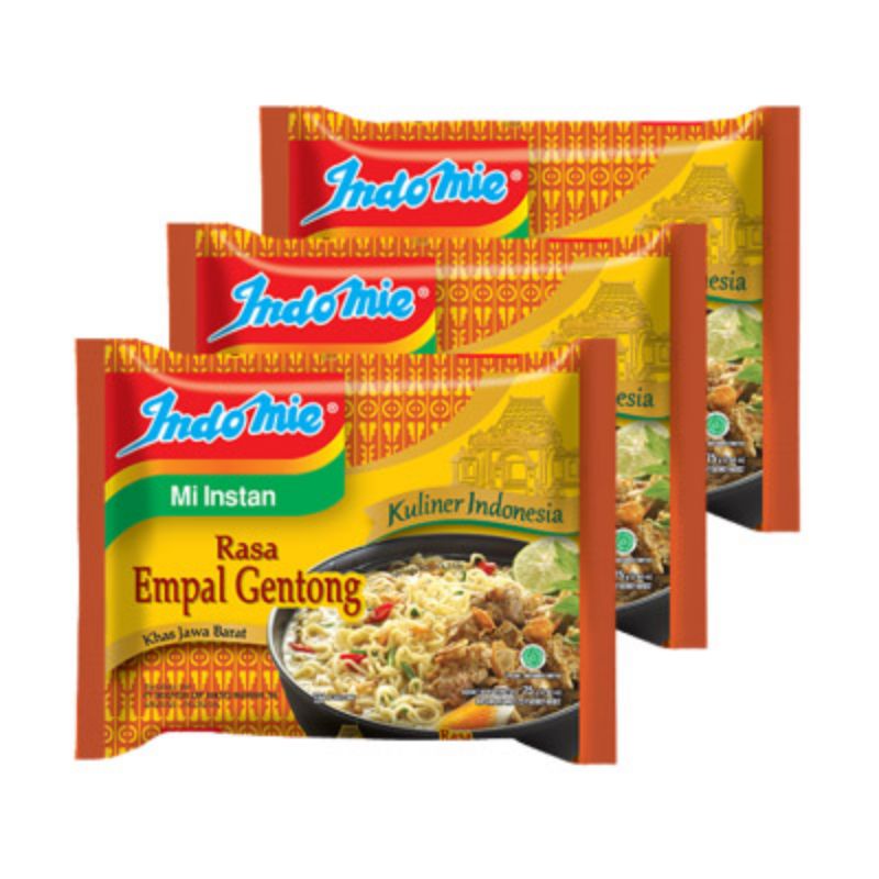 

Indomie Empal Gentong 1 Box Isi 40pcs