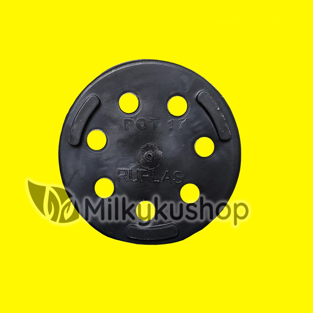 POT JM RUPLAS 17 BIBIT WARNA 15 CM - PAKET 6 PCS - POT BUNGA TANAMAN