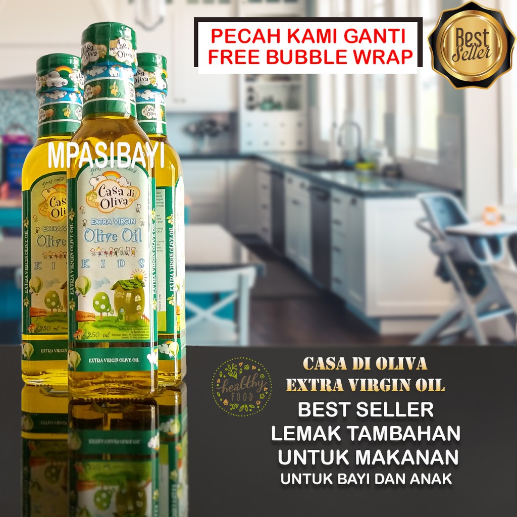 

LAKU Evoo Casa di Oliva Kids Minyak Zaitun MPASI Bayi Kemasan Terbaru