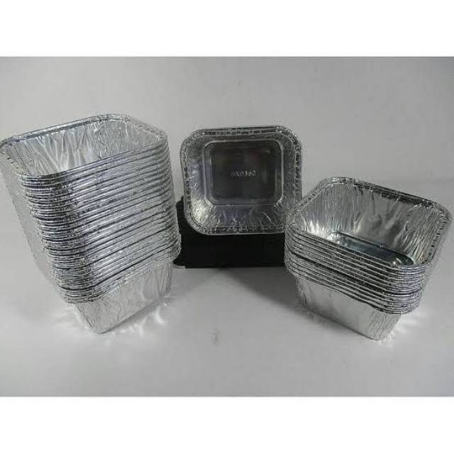 ALUMUNIUM FOIL TRAY BX 0350 / ALUMINIUM BX-0350 BX0350 / ROLL ( 100 PCS )