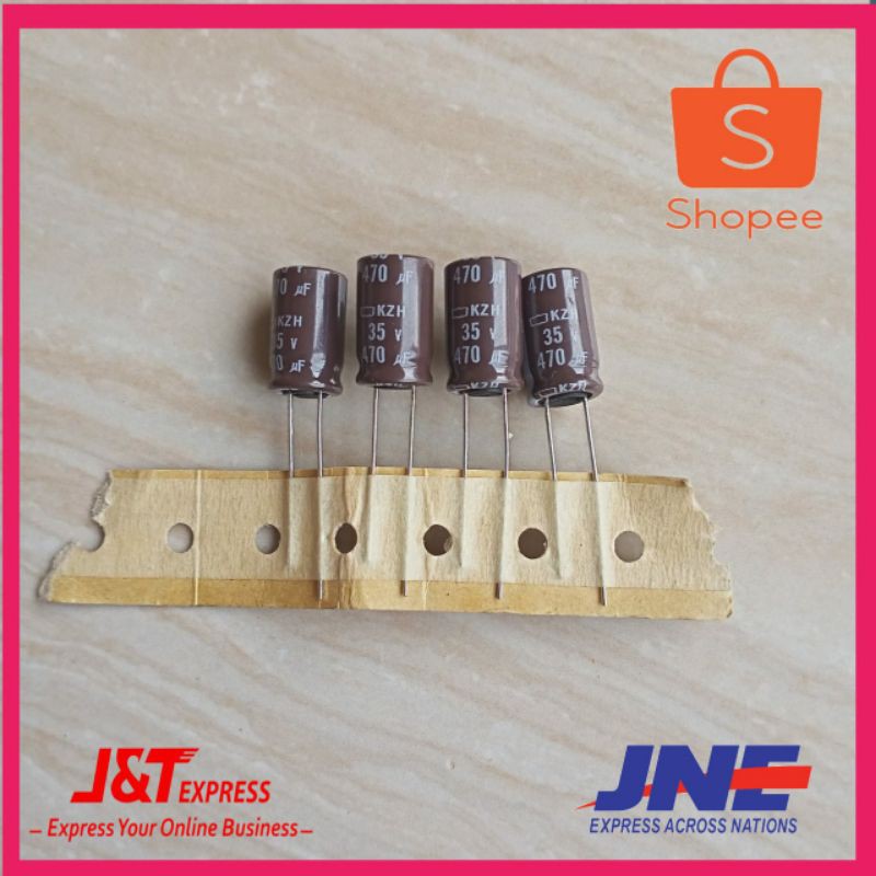 ELKO 470UF35V ELCO 470 UF 35V BAGUS